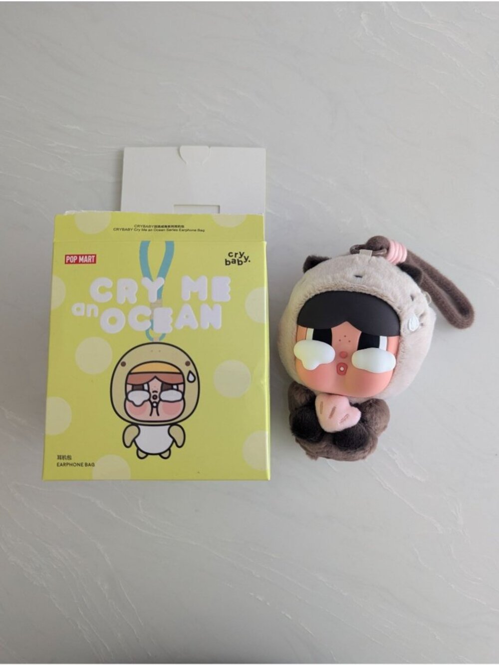 Pop Mart Crybaby Cry Me An Ocean Earphone Bag Secret Sea Otter